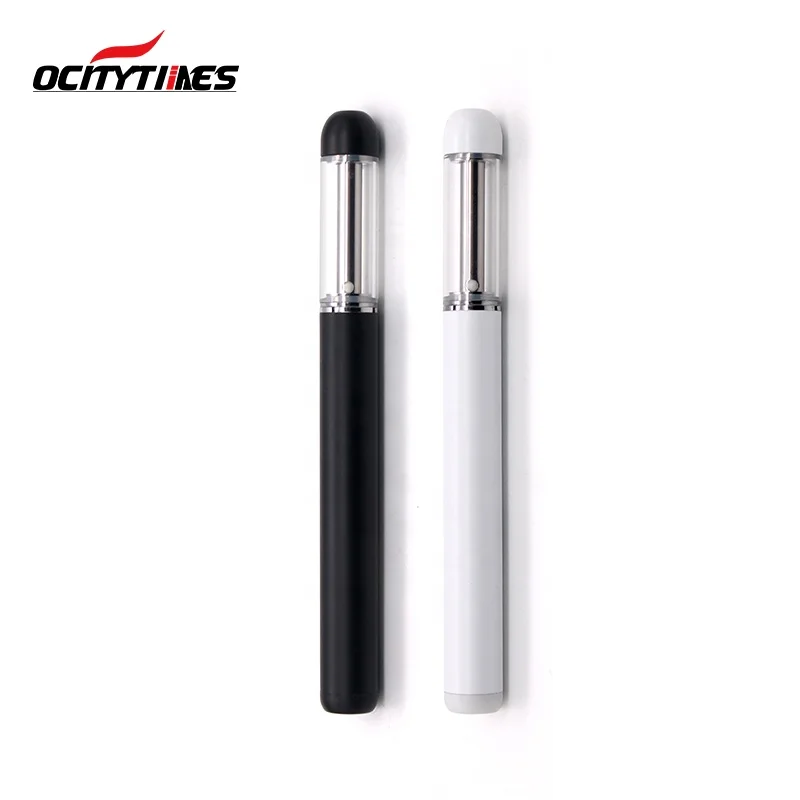 

Black & white color Ocitytimes empty cbd ceramic coil O3 electric cigarette, White/black or customized