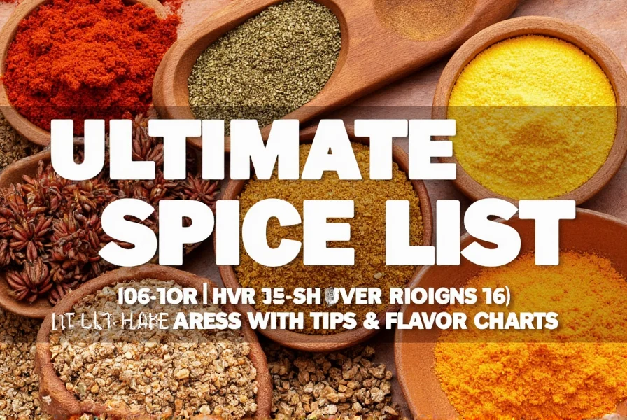 Comparison between fresh herbs and dried spices