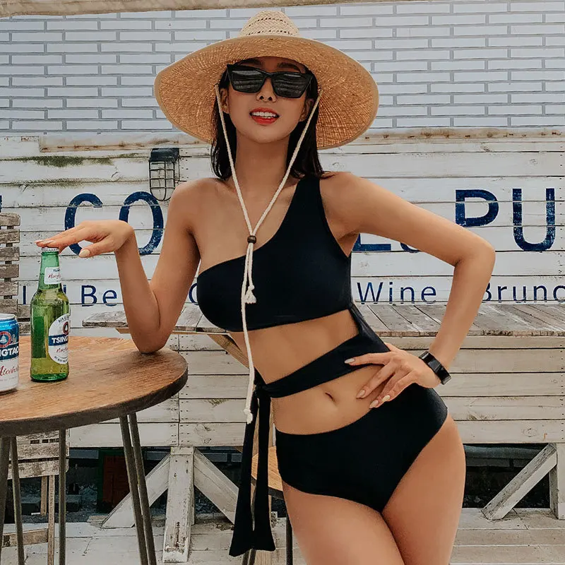 

2021 Bikini Logo High Cut Thong Little Girl Channel Love&Roses Monki Designer Swimsuit Suppliers Fashion Show Sexy Flower Bikini