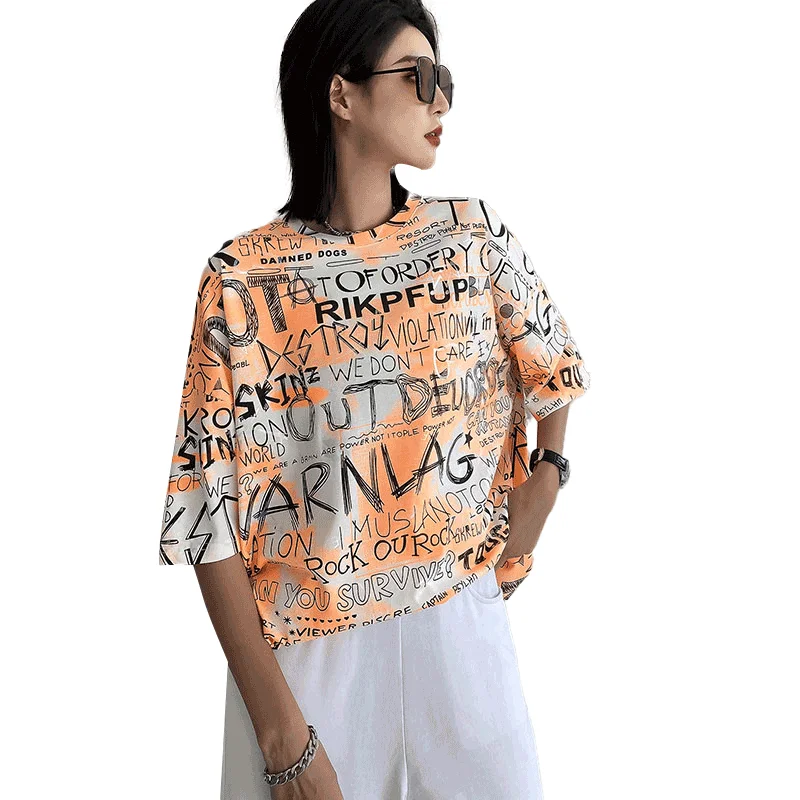

TUOGU high quality t-shirt for women women tops t shirts summer ladies t-shirts femmes women's clothing t-shirt causal 2022