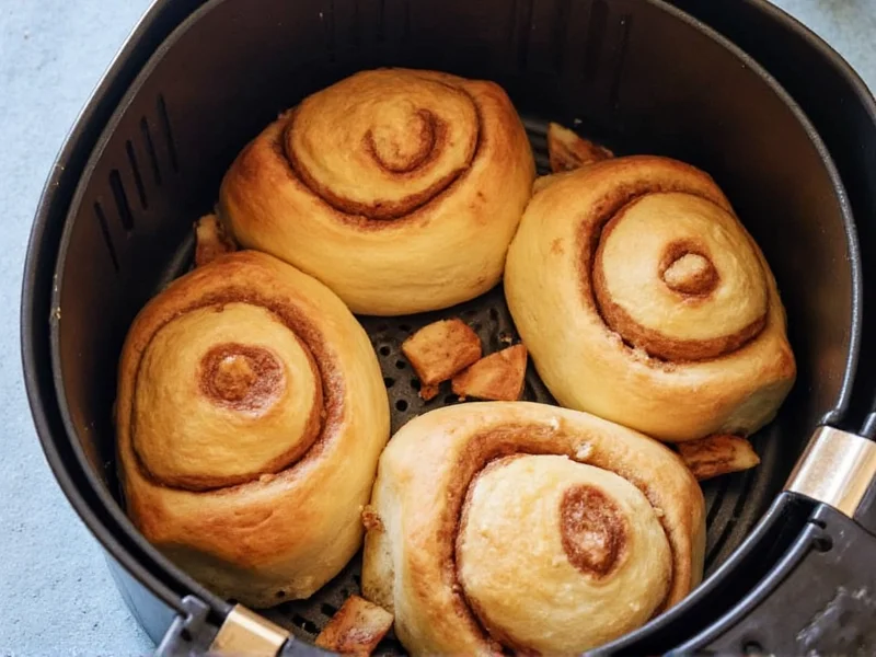 Air Fryer Cinnamon Rolls: Perfect Recipe & Timing Guide