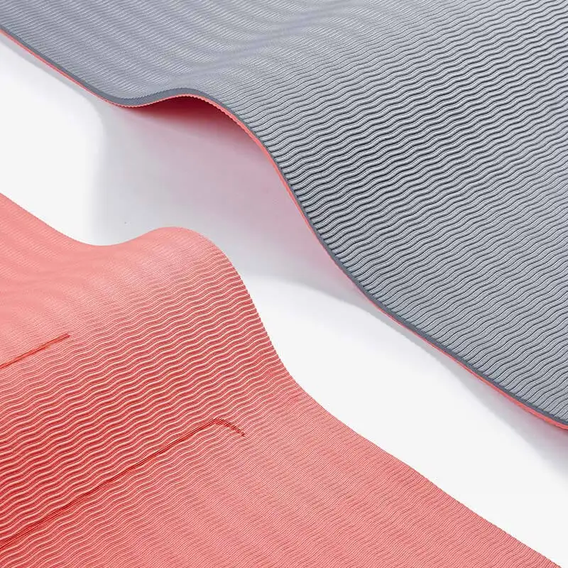 

TPE 6 mm Thickness ECO Friendly Tasteless Antiskid Exercise Custom Print Yoga Mat, Customized color
