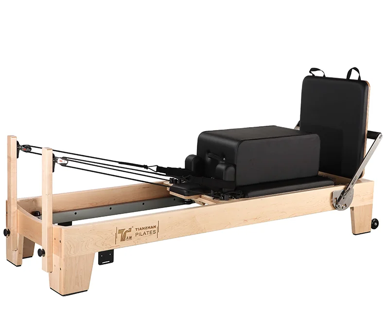 Pilates Basic Wood Reformer Classical Cadillac Reformer Combo Chair Wooden Base Buy Ladder