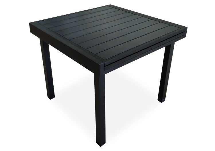 Outdoor Garden Patio Terrace Rectangular Square Aluminium Metal Wpc