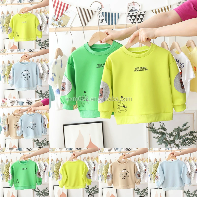 

On Sale 2020 Summer Spring Children Boutique Clothes COTTON Embroidery Baby Boy Long Sleeve Shirt