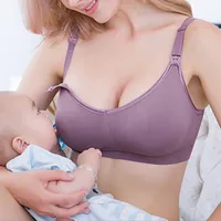 

Women Maternity Breastfeeding Nursing Bras Cotton Prevent Sagging For Pregnant Underwear Breast Feeding Bra
