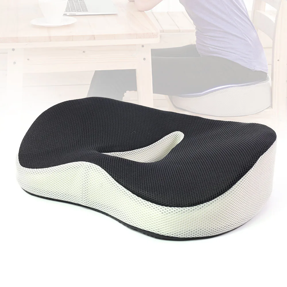 

Ergo Design Pain Relief Office Chair 3D Mesh Anti Slip Memory Foam Wheelchair Car Orthopedic Seat Cushion/ Coccyx Seat Cushion