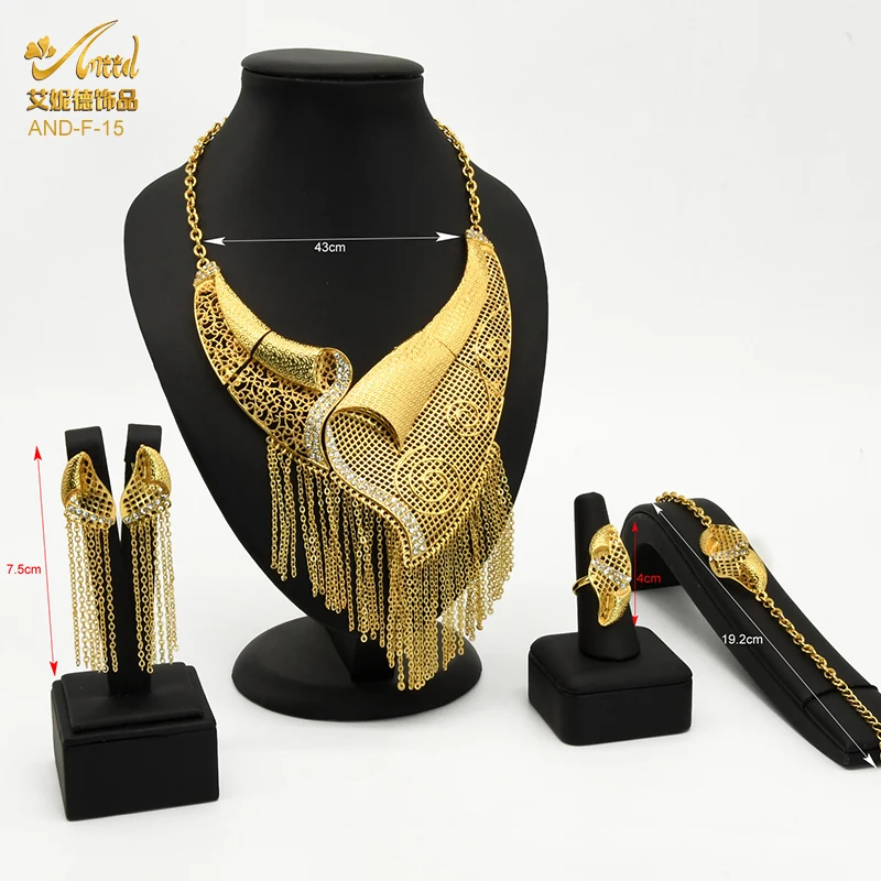 

Nigerian Wedding Ladies Jewellery Sets Dubai 18 Gold Plated Temple Jewellery Indian Female Gift Fine Jewelry Set, Accept your request