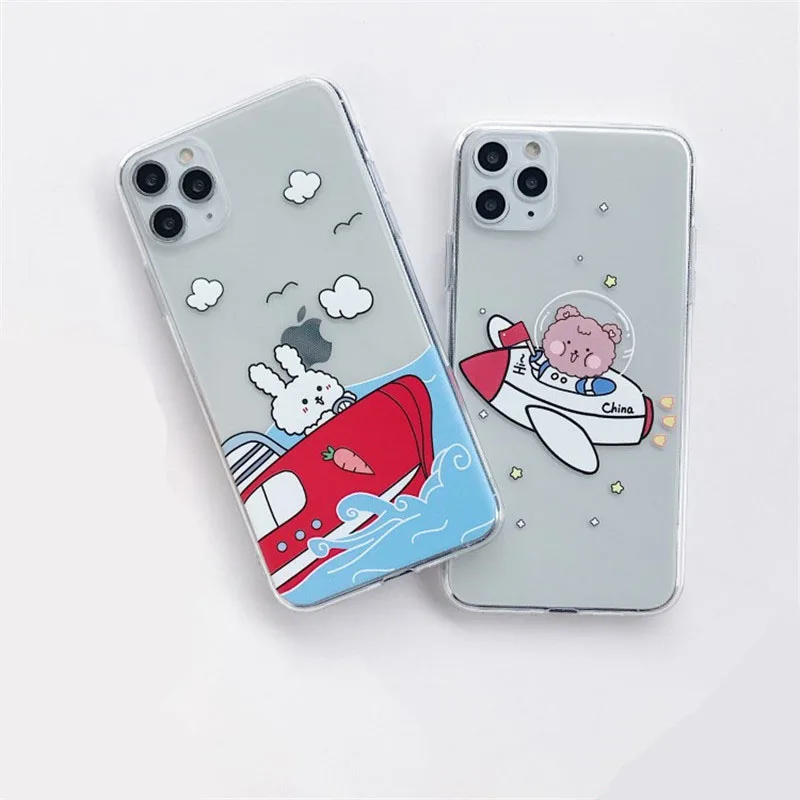 

Custom DIY Photo Phone Case for iPhone 6 7 8 plus, for iPhone 11 Tpu Printed Clear Shockproof Phone Cover