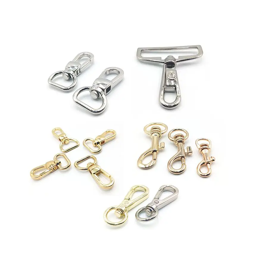 

Promotional Various Durable Using Ladies Bag Revolving Swivel Snap Hook For Dog Belt, Nickel