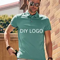 

Breathable Polyester Cotton Casual Outdoor Golf polo t shirt unisex Custom Advertizing Logo Printing Garments Ready-to-wear