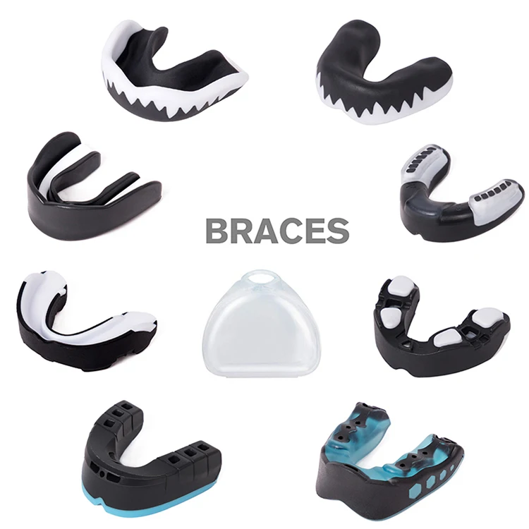 

Boxing Mouth Guard Professional Sports Mouth pieces/Gum Shield, Various