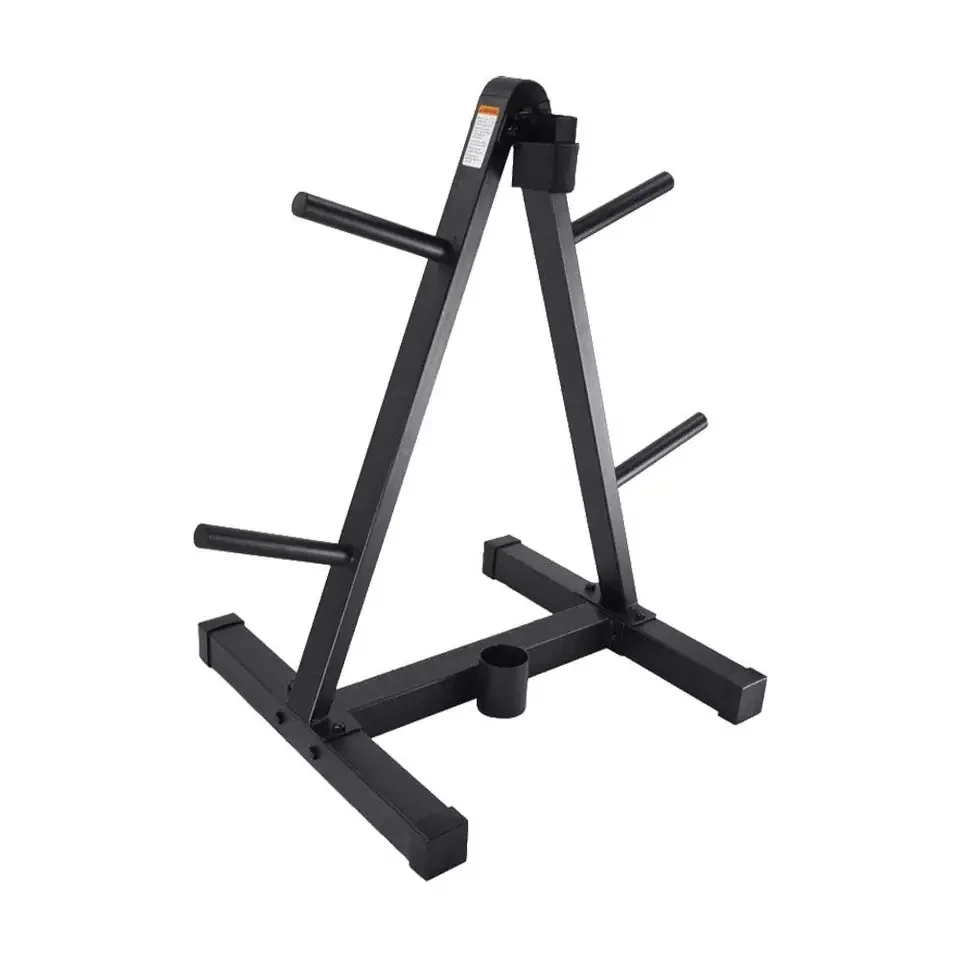 

Barbell Plates A Frame Rack Standard Weight Plates Storage Floor Stand Barbell Rack Home Fitness Barbell Storage, Customized