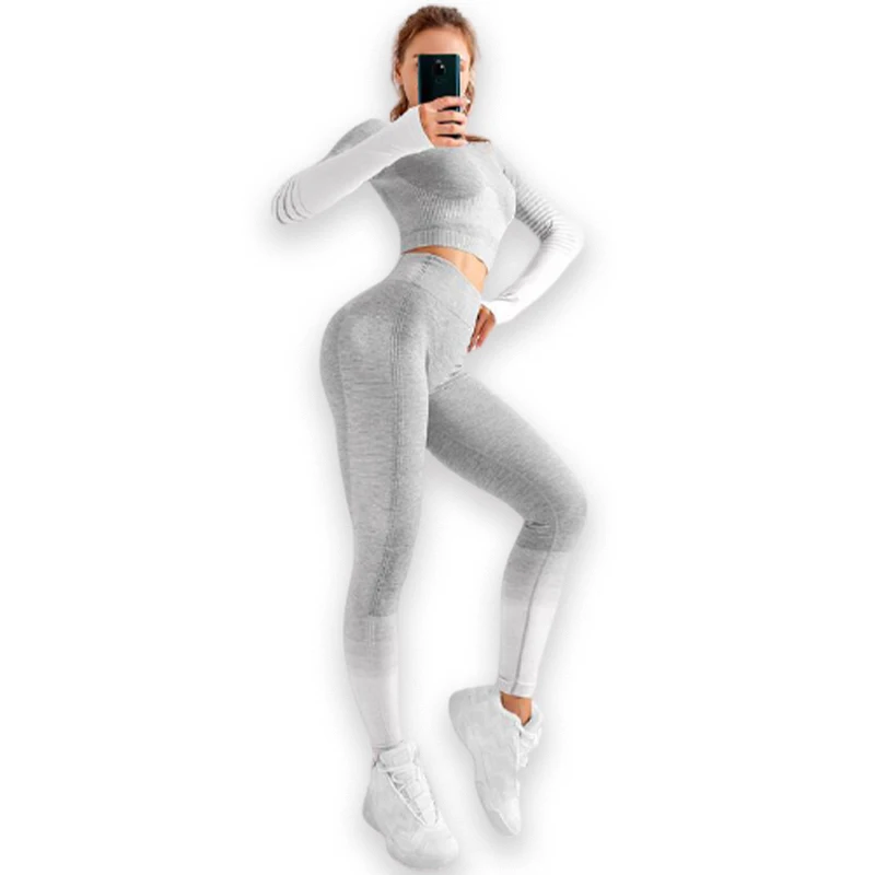 

Popular European Compression Tights Suit Acceptable Custom Sports Apparel Workout Set, 3 color