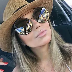 women oversized round sunglasses luxury designer r