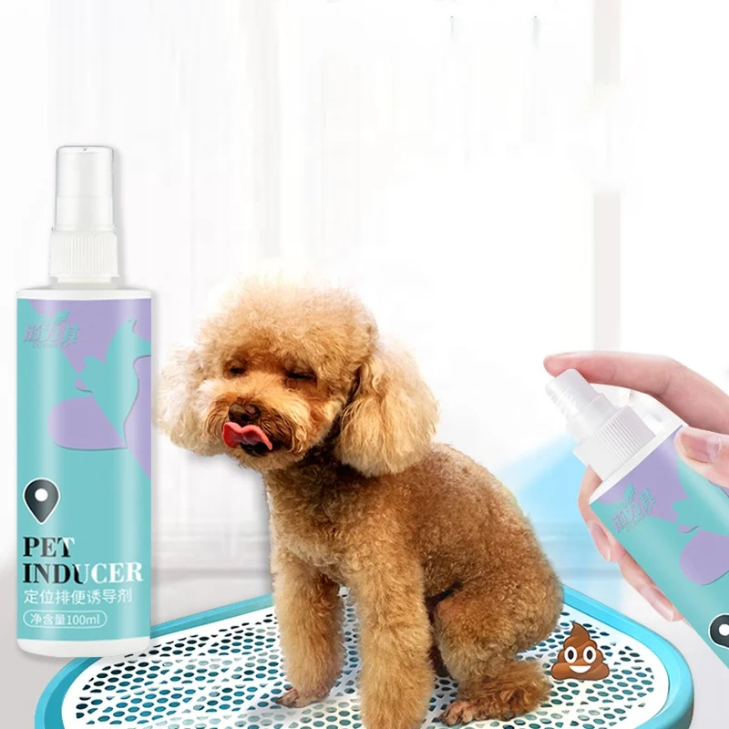 

OEM Services Pet Dog Puppy Cats Toilet Training Spray Pet Toilet Training Aid, As showing