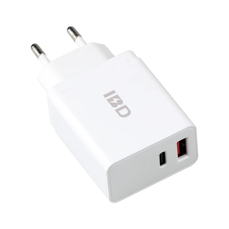 

Dual 5V 4A Usb Mfi Certify Travel Wall Charger, White