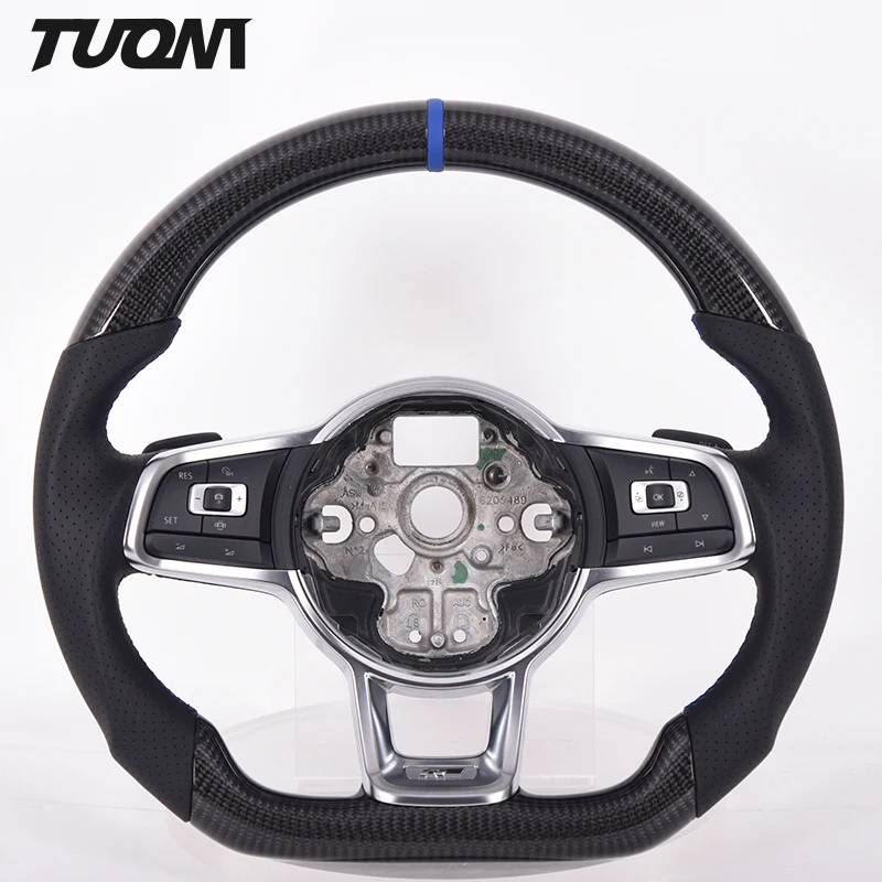 

Custom Alcanta-r Led Leather Carbon Fiber Steering Wheel For V-w Gt-i Gt-s R Gl-i Gt-d Racing Wheel Convertible, Customized color