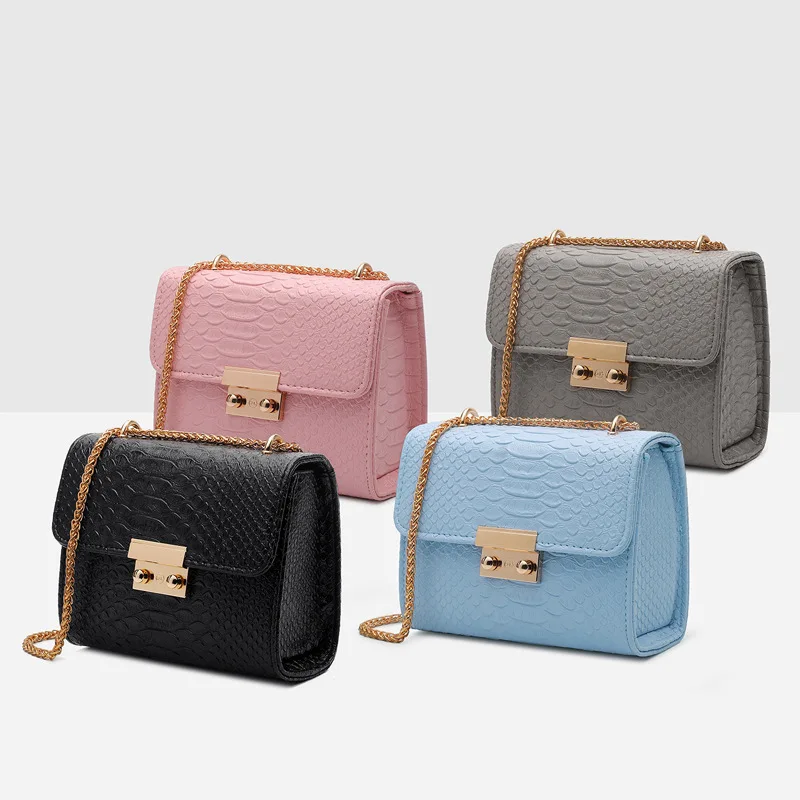 

2021 ladies Crossbody bag PU messenger bag for women