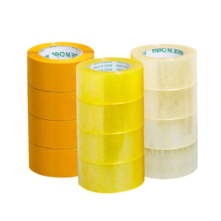 

Custom Packing Bopp Tape Clear Opp Packing Tape With Logo Adhesive Packaging Shipping Carton Box Sealing Tape