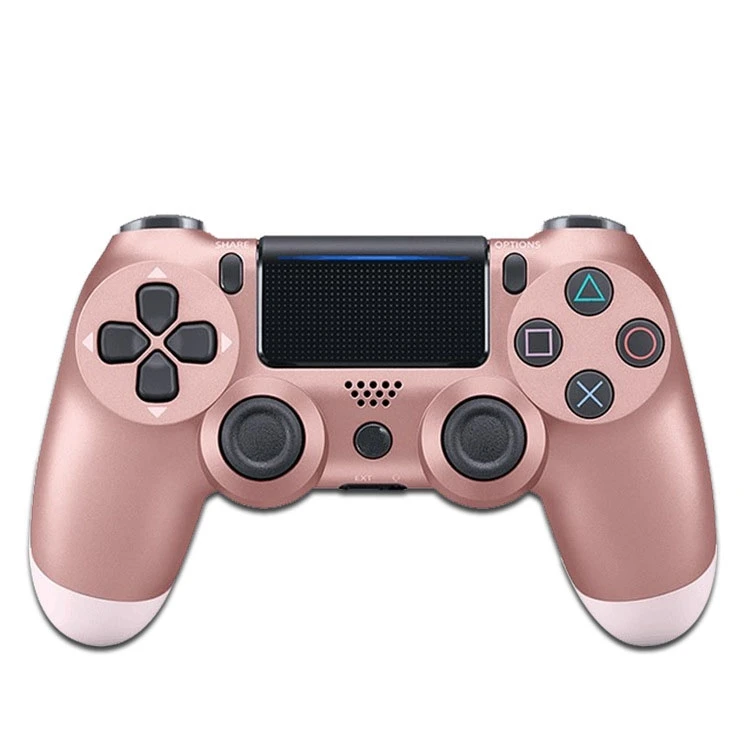 

Golden Snow Buttons Double Shock Wireless Game Controller For Ps4 Joystick