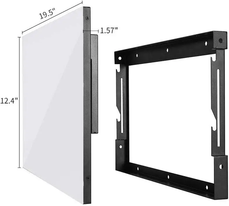 

22 inches Bathroom Mirror TV Hotel Sauna Room Kitchen Magic Vanishing TV