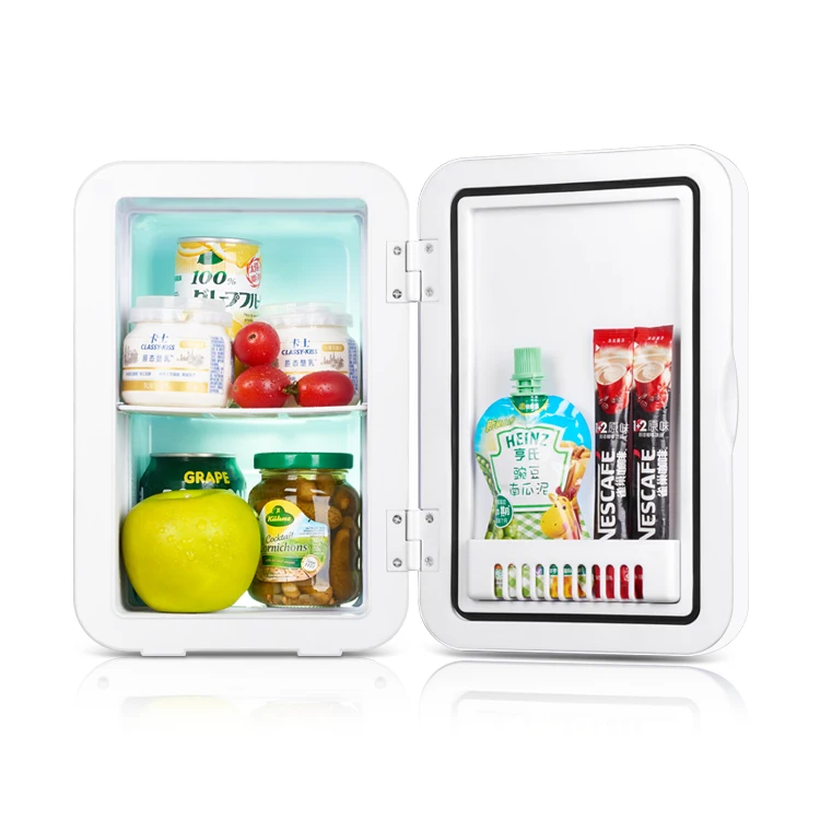 
8L mini refrigerator hot and cold Breast milk Cosmetics food medicines refrigerated car home portable refrigerators mini fridge 