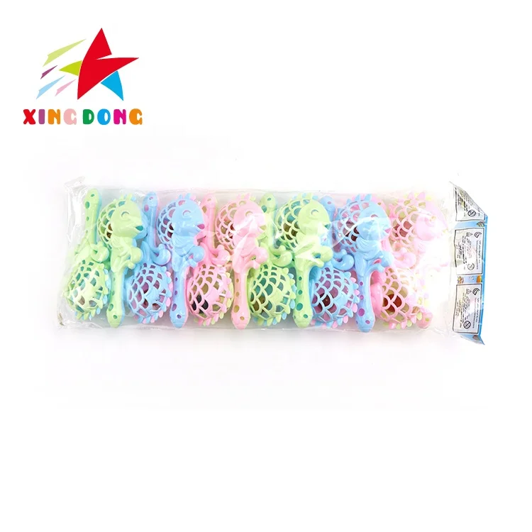 
wholesale new product Colorful shaking Bells Baby Rattle Rings Toy Set 