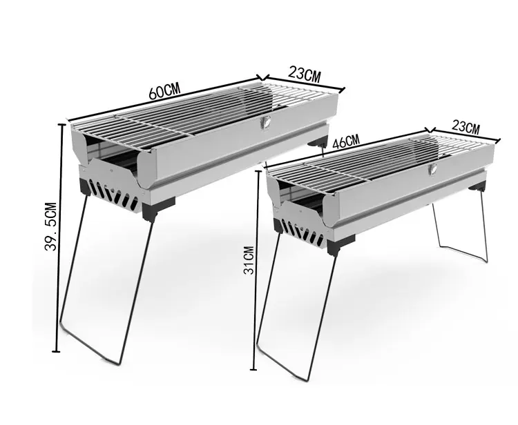 

Stainless steel high quality Charcoal BBQ Grills