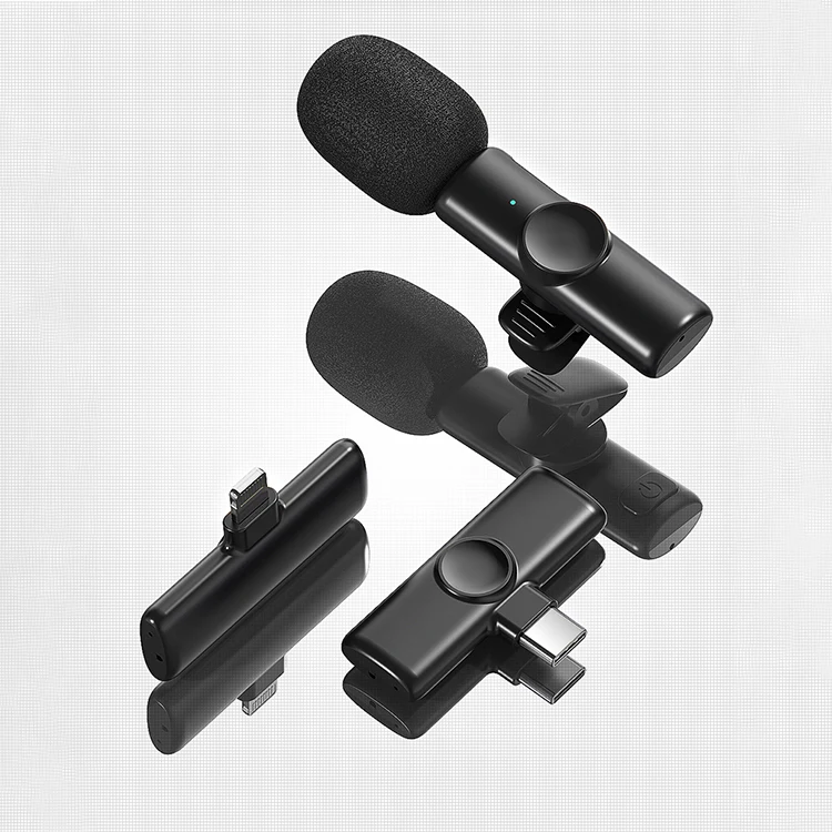 

2021 factory best-selling new wireless portable lavalier microphone