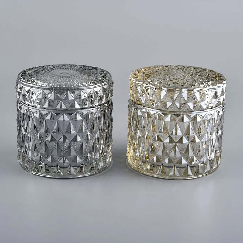 7oz Glass Candle Jar With Lid