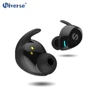 

2019 waterproof earbuds magnetic mini in ear 50 wireless mini in ear earphones dual driver with case