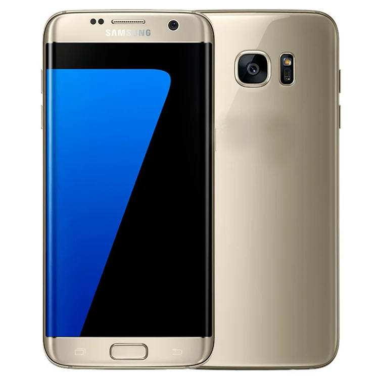 

Wholesale used Global version smartphone Unlocked Original Android mobile for Samsung galaxy s7 edge phone, Gray silver gold