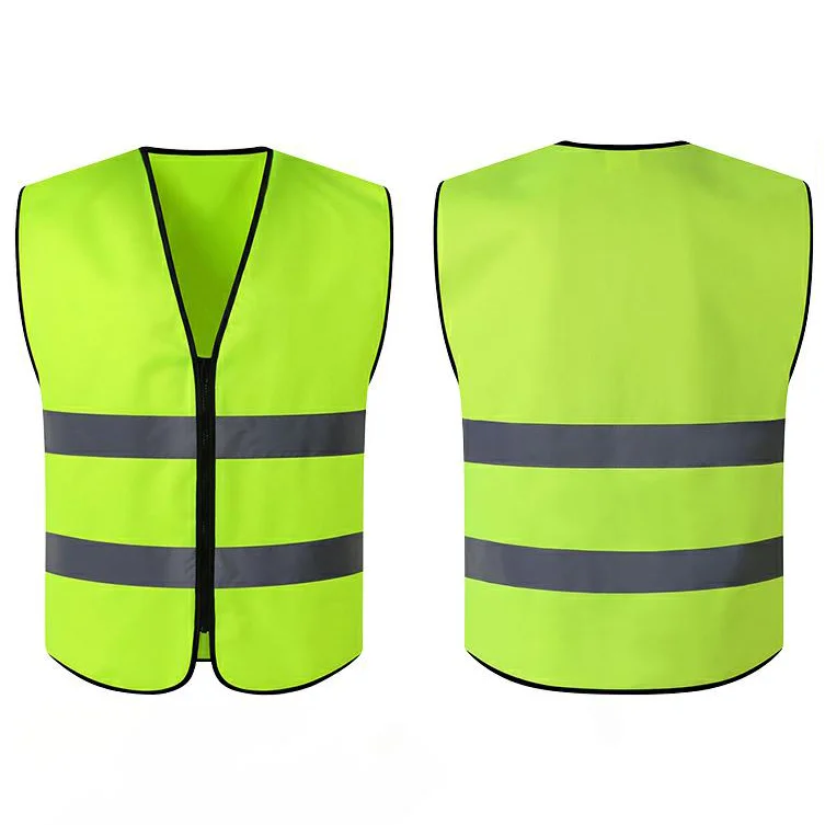 

HCSP Reflective Construction Security Work Wear Mesh Fabric Cheap Safety Reflective Vest