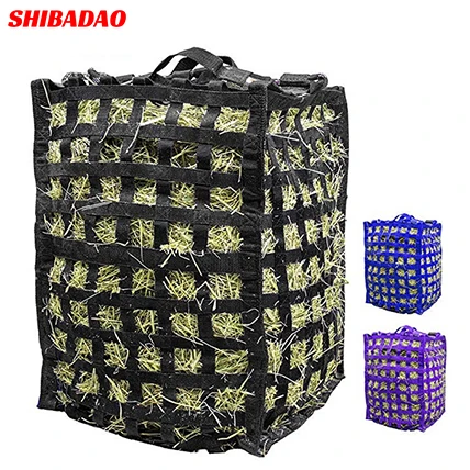 

High Quality Customized Service Natural Grazer Slow Feed Horse Hay Bag Large Size