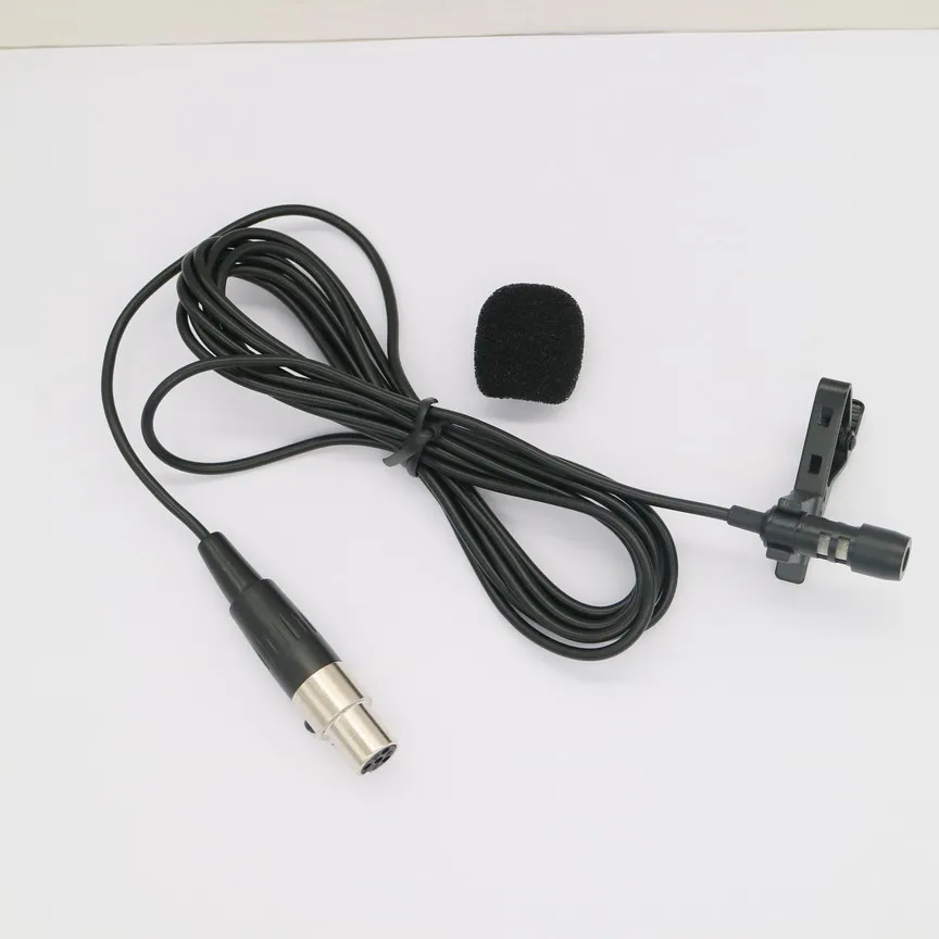 

First-rate New Version Cardioid Clip-On Lavalier Microphone For Shure Lapel Wireless BeltPack XLR 4Pin Mini Plug MiCWL M17