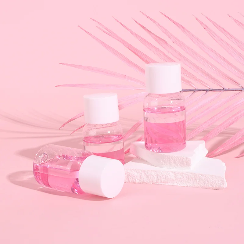 

Wholesale Fast Removing Diy Eyelash Glue Gel Makeup Strip Lash Remover Pink 18/50/100ml OEM Customized Bottle Lash Glue Remover