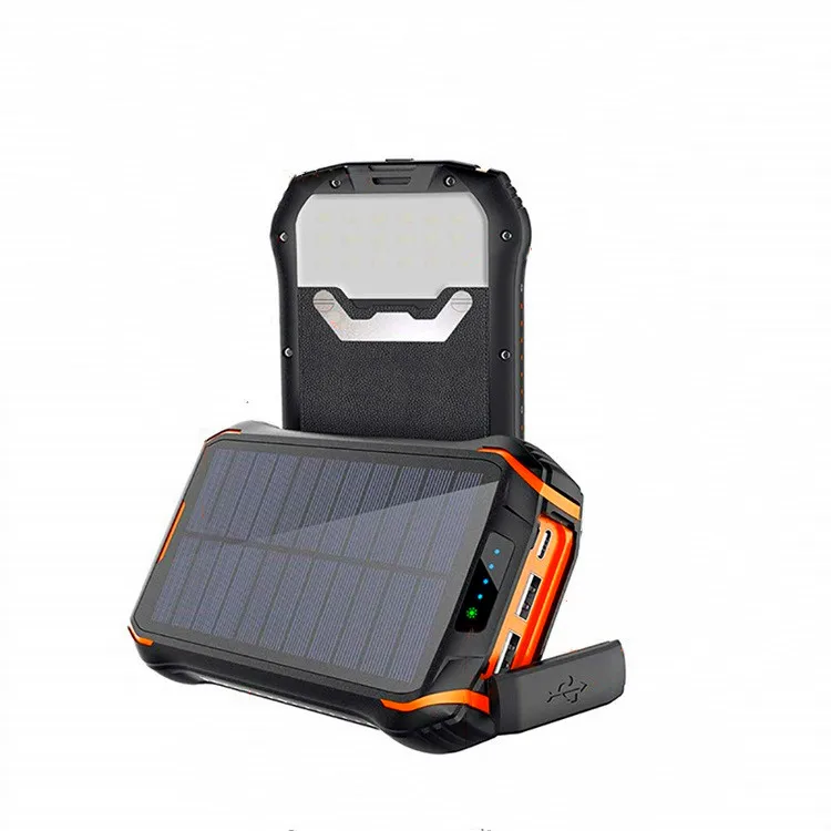 

Best Waterproof 26800mAh Mobile Solar Charger Wireless Charging Solar Power Banks