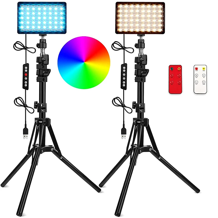 

CE RoHS Certification Beauty Live Stream Video Camera RGB LED Photographic Lighting