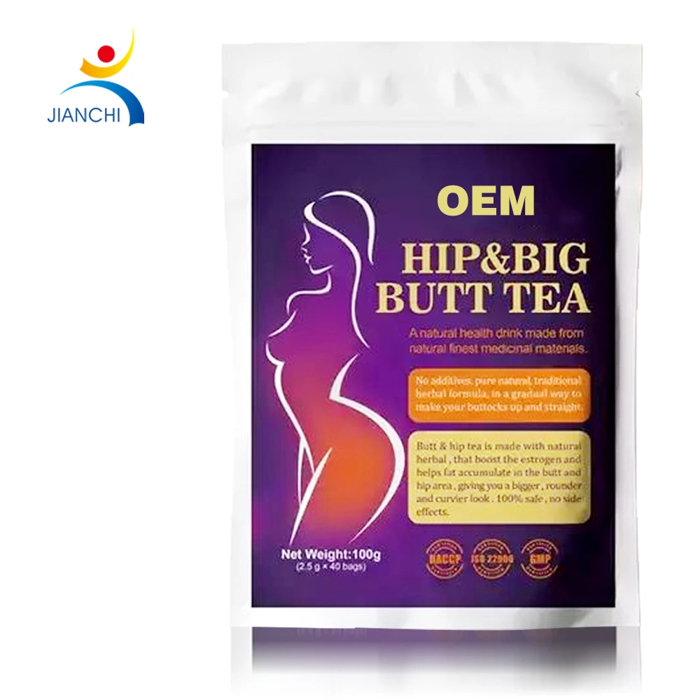 

100% natural Chinese herbal tea hip big butt tea for women beauty