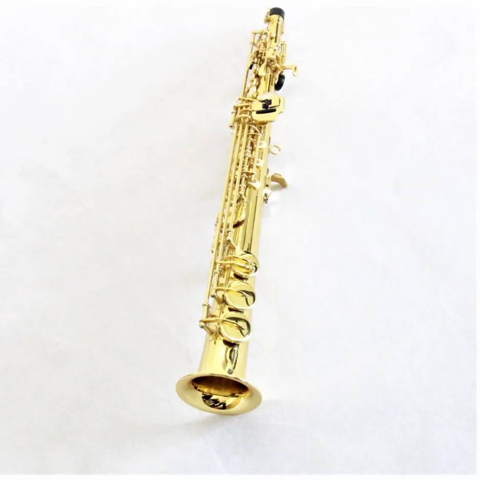 

saxophone soprano high end saxophone factory direct supply Soprano Saxophone, Gold