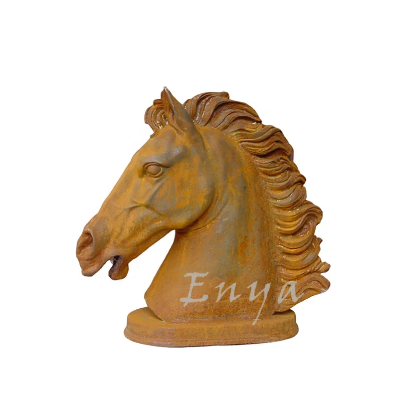 Cast Iron Horse Head Statue,Garden Animal Sculpture Buy Sculpture,Animal Sculpture,Horse