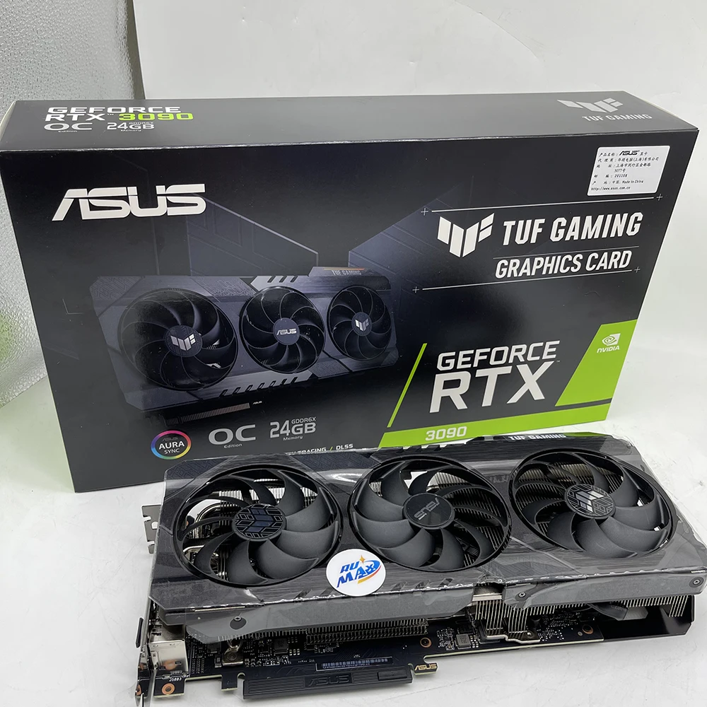 

Rumax High-end graphics card AUSU RTX3090 24G 30 series video card RTX 3090 Advanced OC 24G