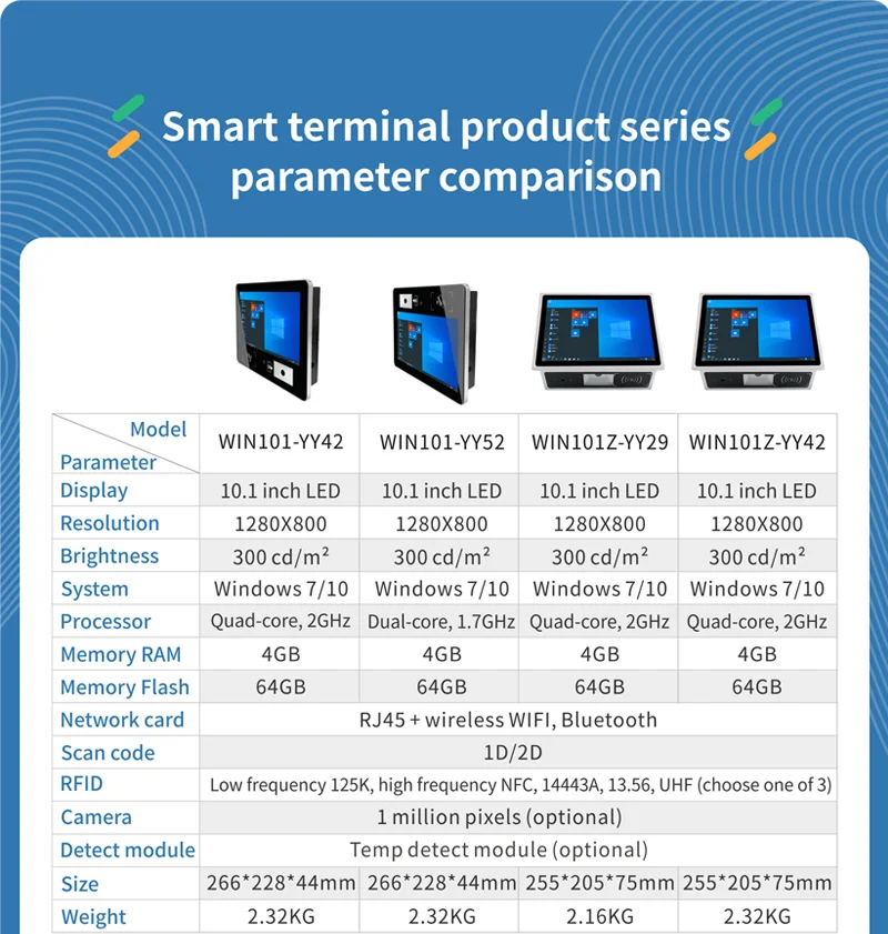 2023 Hot Sales Window System Price Checker with Barcode Scanner Pos Terminal