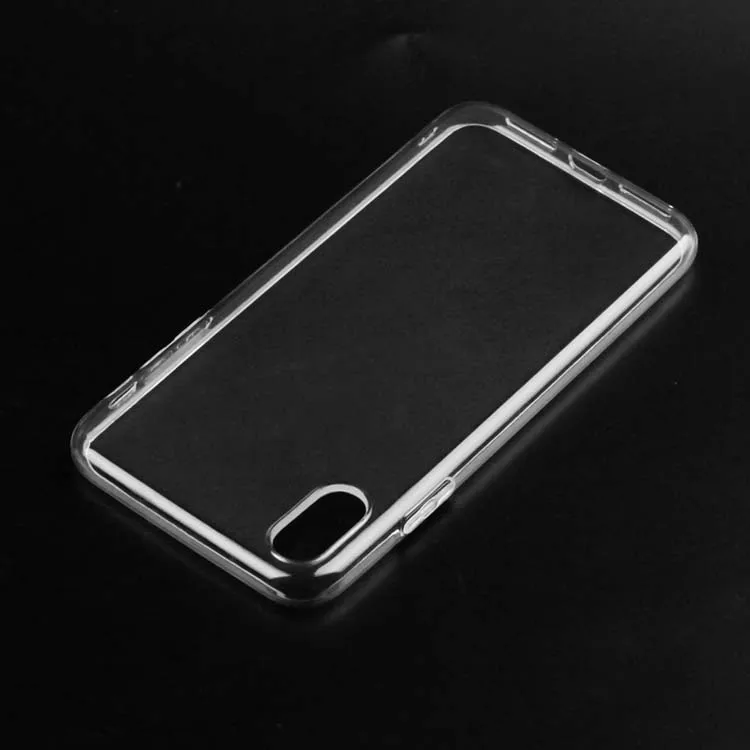 

Waterproof Custom 1.0mm Thickness Soft TPU Transparent Clear Cell Mobile Phone Back Cover Case for Infinix X653 Smart 4 Hot9, Accept customized