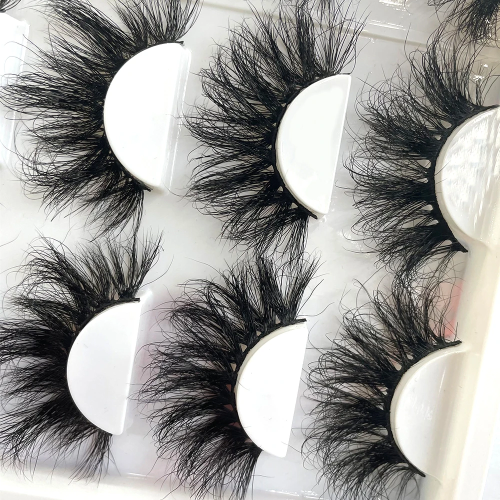 

lasheswholesale vendor real 25mm wispy Mink Eyelashes 5d Natural Black fluffy lashes3d wholesale vendor 25mm 3d Mink Lashes