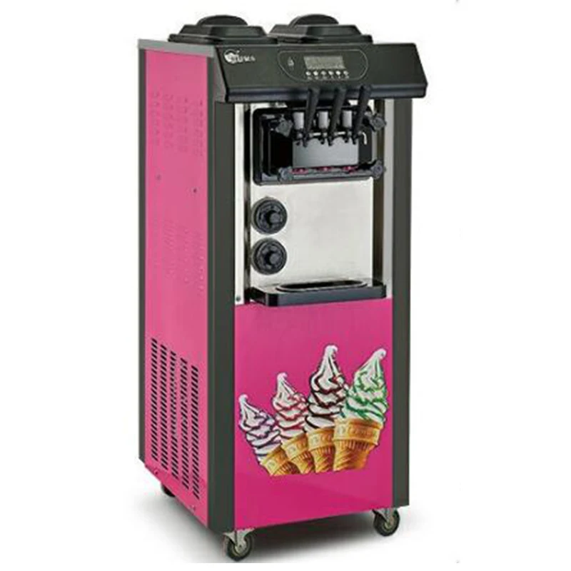 

Stainless steel 18L/H 220v ice cream making machine soft ice cream machine