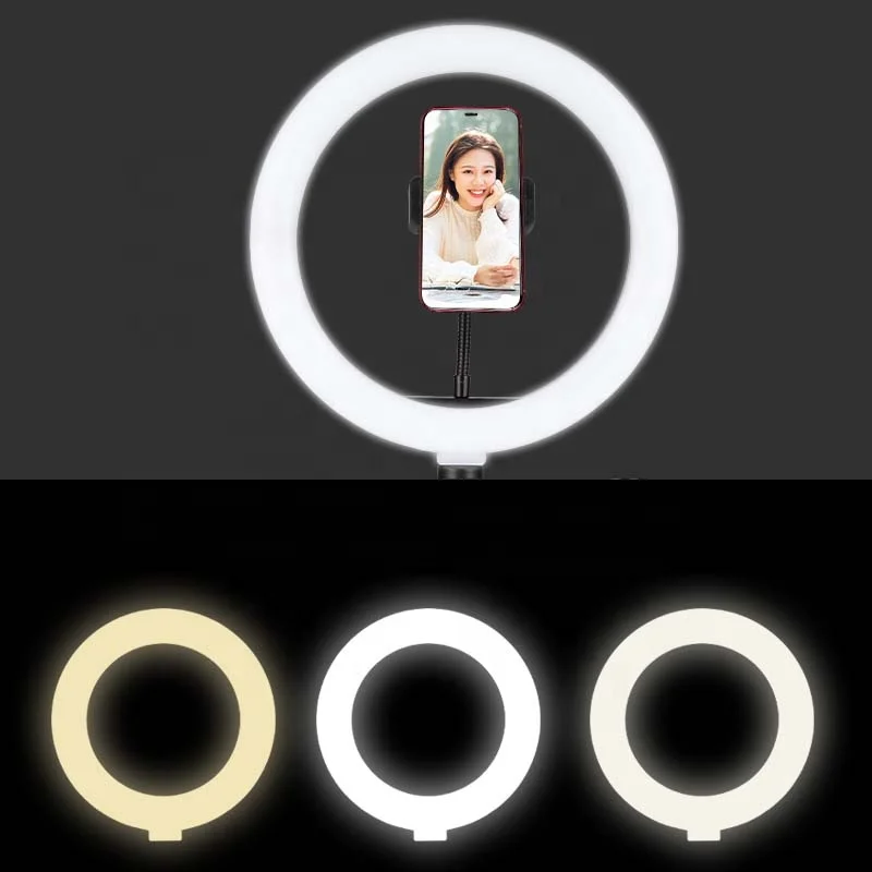 

Support customization aro de luz private label led ring light with tripod stand light ring selfie