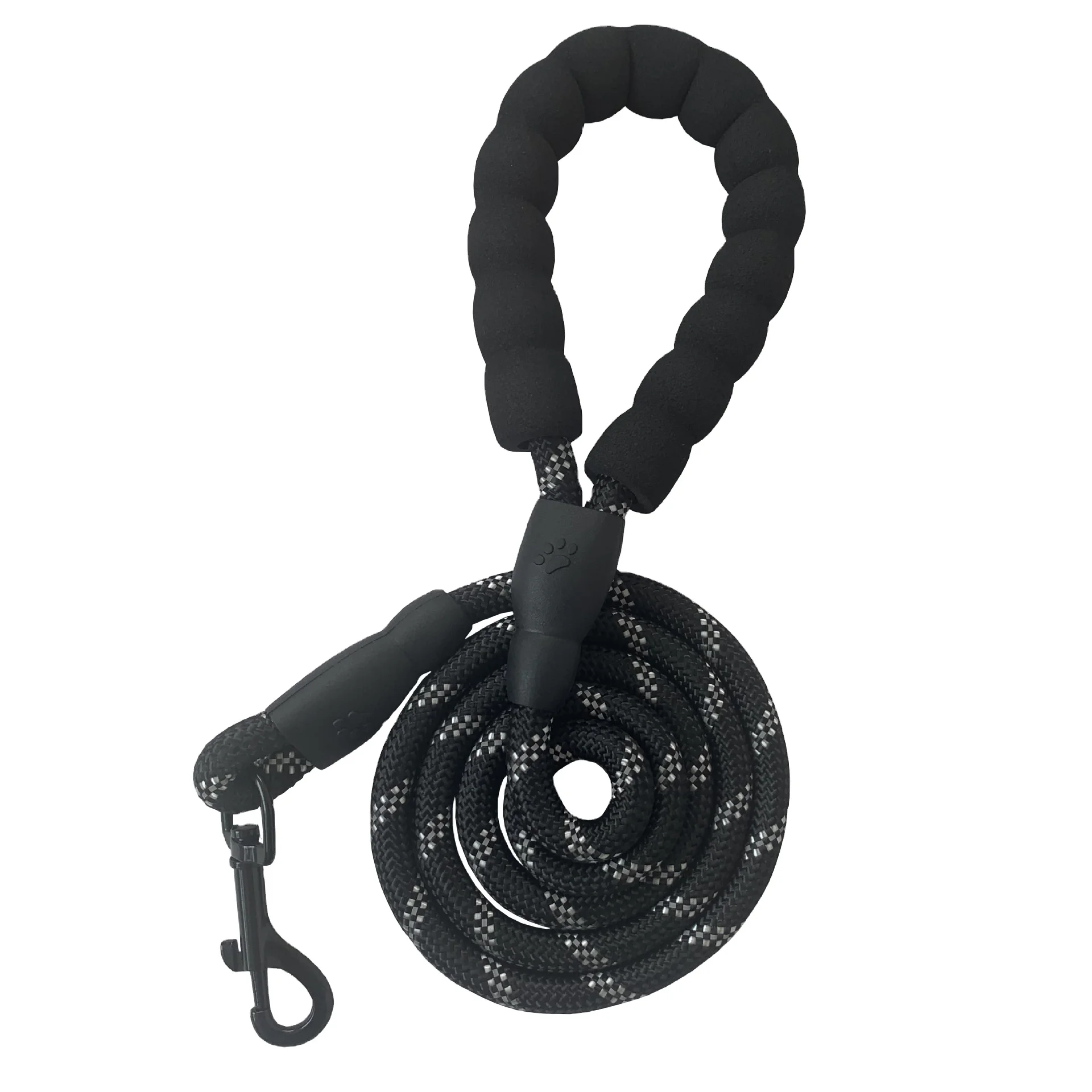 

2023 Hot Selling Nylon reflective padded designer rope pet dog leash