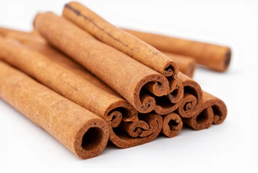 Cinnamon sticks simmering in a small pot of apple cider with orange slices and cloves